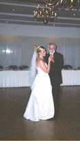 bride and father dance
