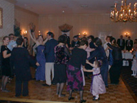 wedding reception dance floor