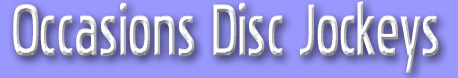occasions disc jockeys