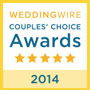 WeddingWire Couples Choice 2014